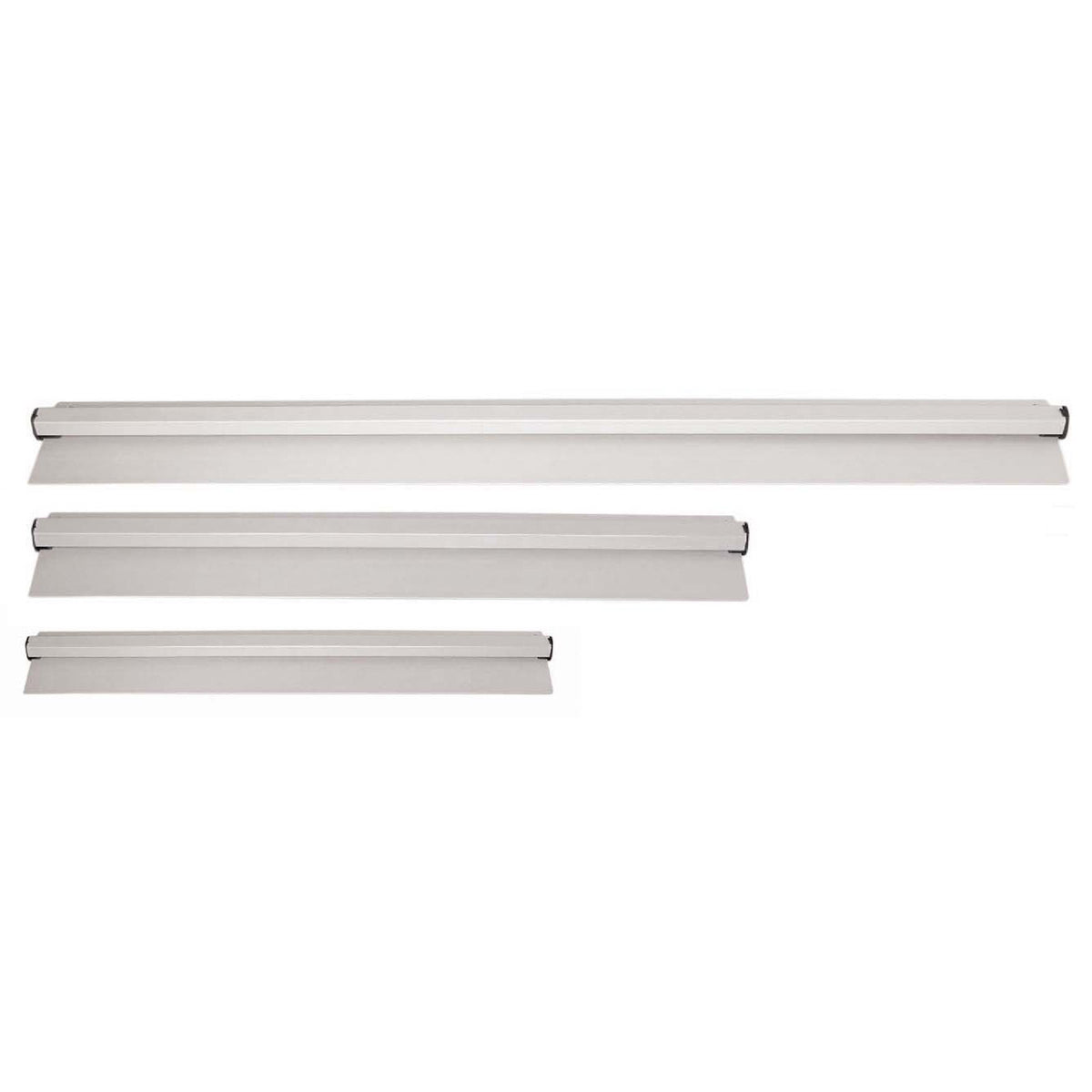 Omcan 80129 Check Holder Bar Rail, 24" Aluminum Construction, Durable Metal