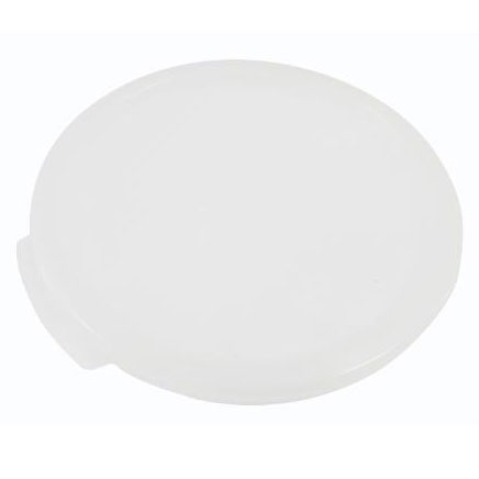 Omcan 80209 Food Storage Container Lid, 1 Qt Round Cover, White Polypropylene Construction