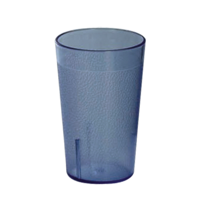 Omcan 80327 Pebbled Tumbler, 5 Oz, Blue Textured Plastic, BPA-Free Beverageware