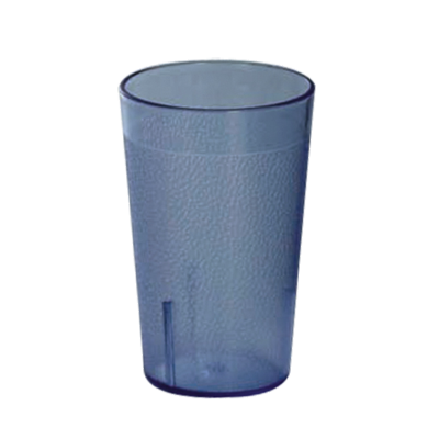 Omcan 80347 Pebbled Tumbler, 20 Oz, Textured Blue Plastic, BPA-Free Design