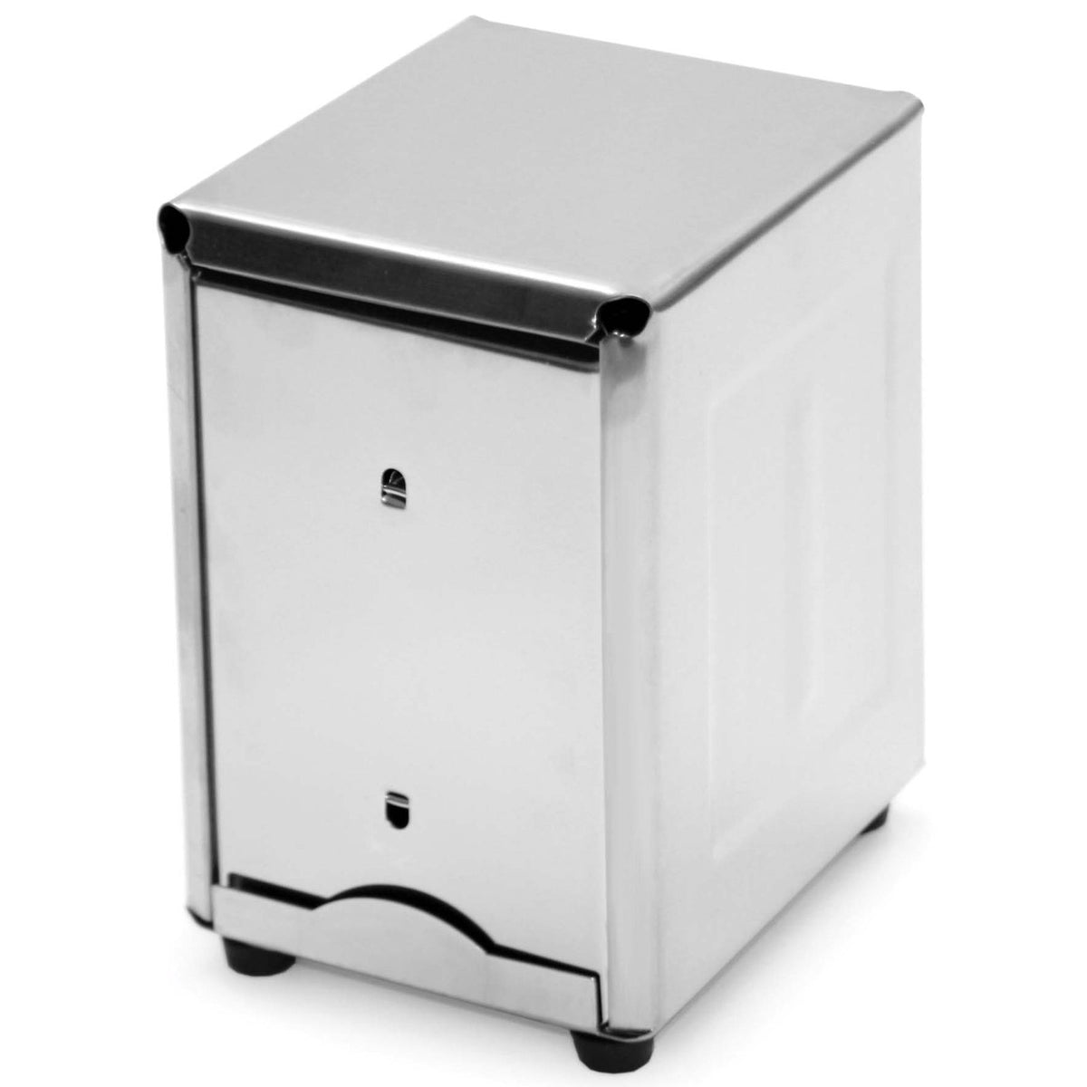 Omcan 80418 Paper Napkin Dispenser, Countertop Half-Size Napkins, Counter-Type with Non-Skid Feet