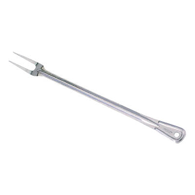 Omcan 80725 Basting Fork, 21" Long Stainless Steel Serving Fork for Roasting and Grilling