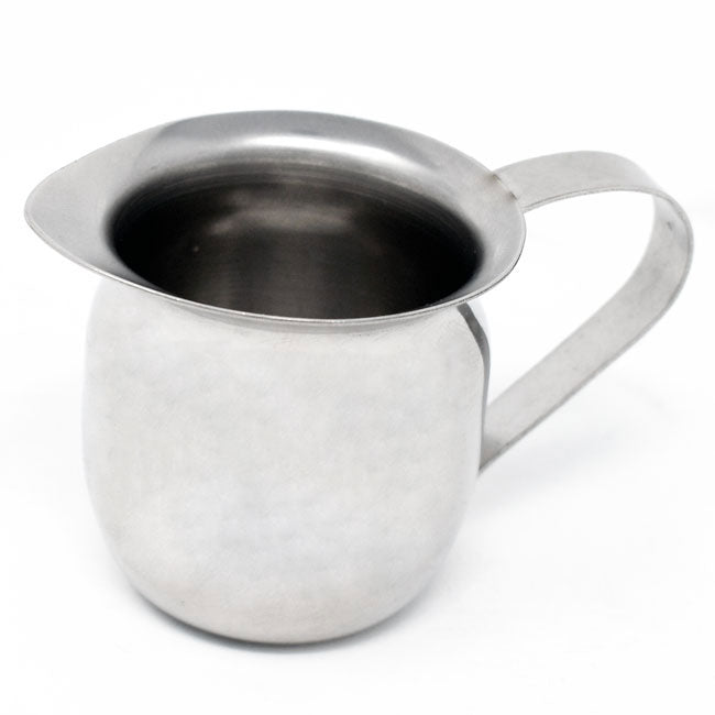 Omcan 80800 3 oz Stainless Steel Bell Creamer, Smallware Tabletop Beverage Service Pitcher