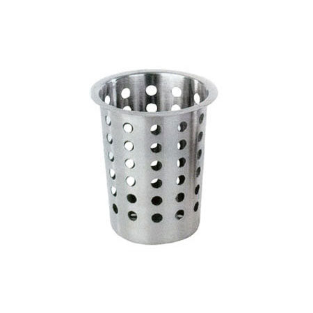 Omcan 80814 Cylinder / Insert Flatware Holder | stainless steel