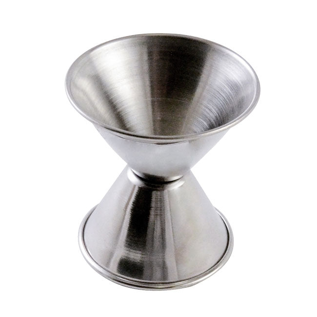 Omcan 80842 Bar Jigger - Dual 1 Oz & 1-1/2 Oz Stainless Steel, Bartending Essential