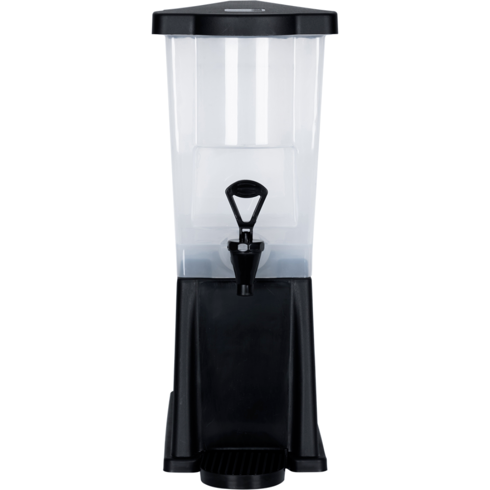 Omcan 81120 Juice & Beverage Dispenser - Single 12-Qt Poly Tank, Tap, NSF | 7.9" Wide