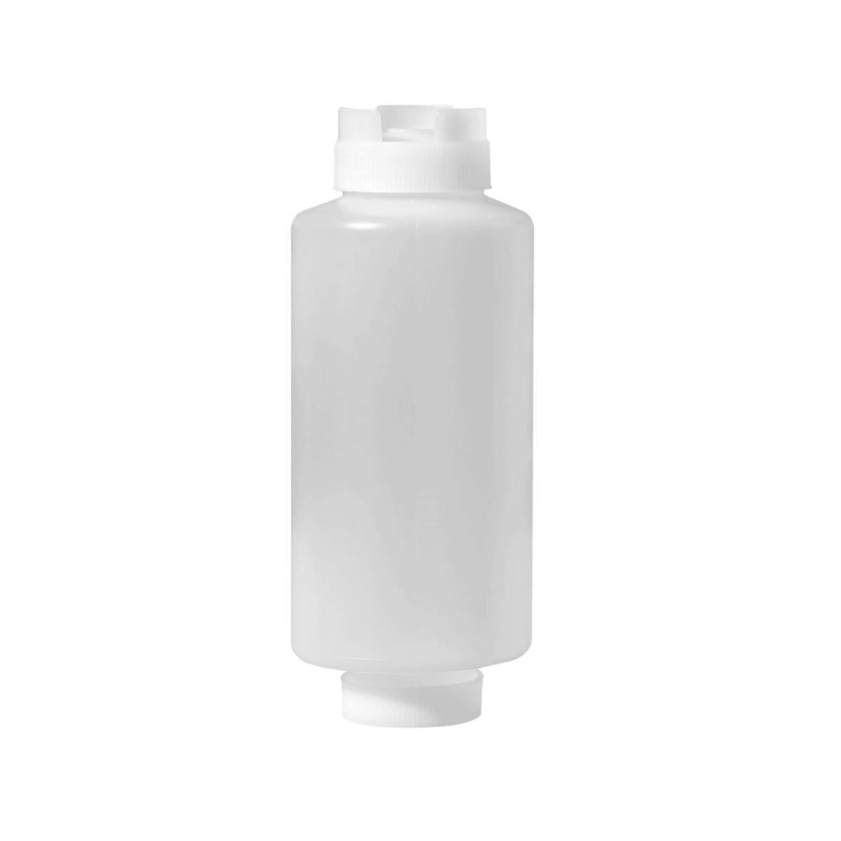 Omcan 81164 Dual-Way Squeeze Bottle, 32 oz PP/PE & Silicone, 85 mm Wide-Mouth, Tip, NSF | 3.34" Wide