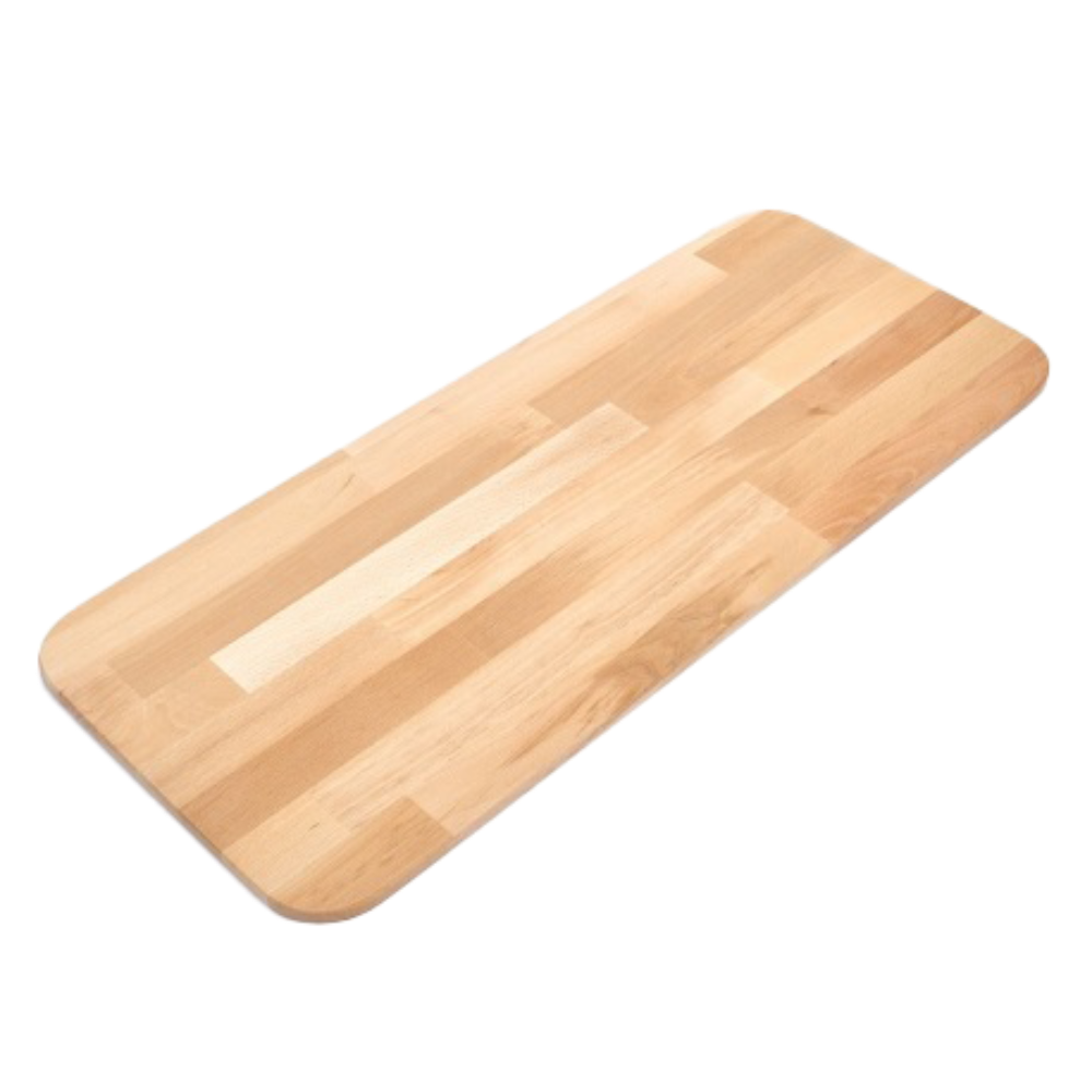 Omcan 81215 Pizza Serving Board, 31.5" x 12" x 0.5" H Rectangular Beech Wood Platter, No Handle
