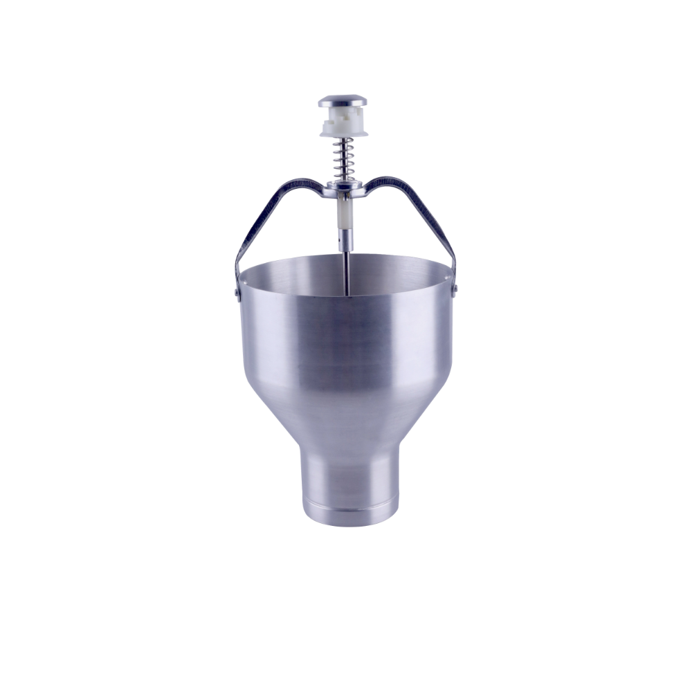 Omcan 81230 Pancake & Waffle Batter Dispenser, 88 oz, Aluminum, No Stand | 6.6" Wide