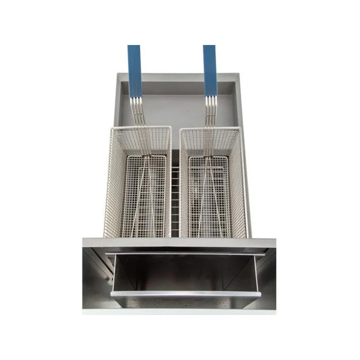 Pitco 40D 40-lb Commercial Gas Fryer — Thermostatic Controls