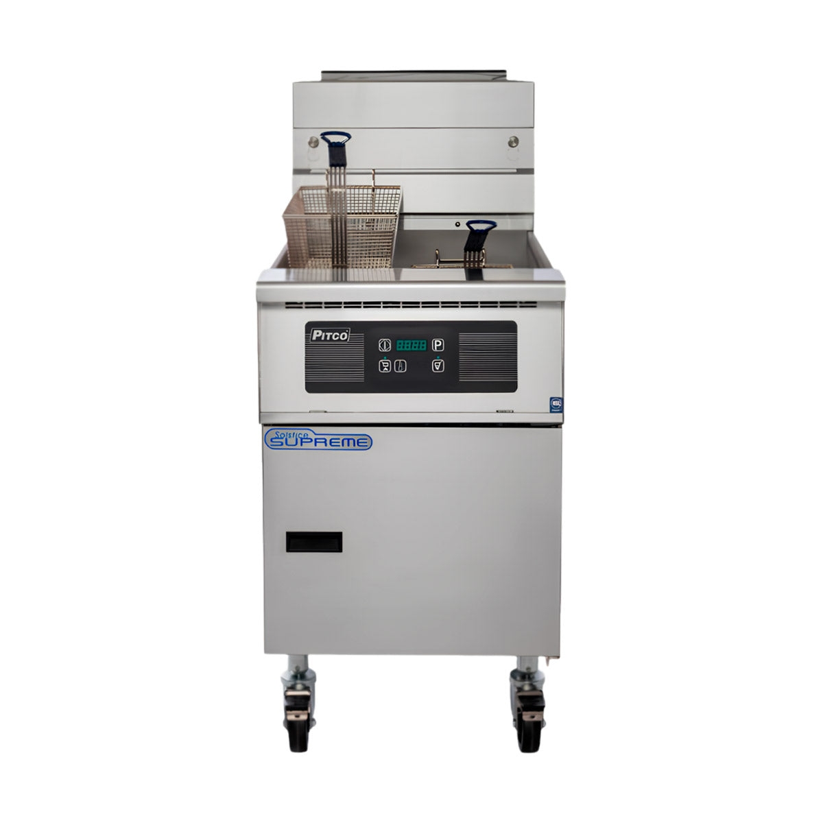 Pitco SSH75 75-lb Commercial Gas Fryer β Solid State Controls