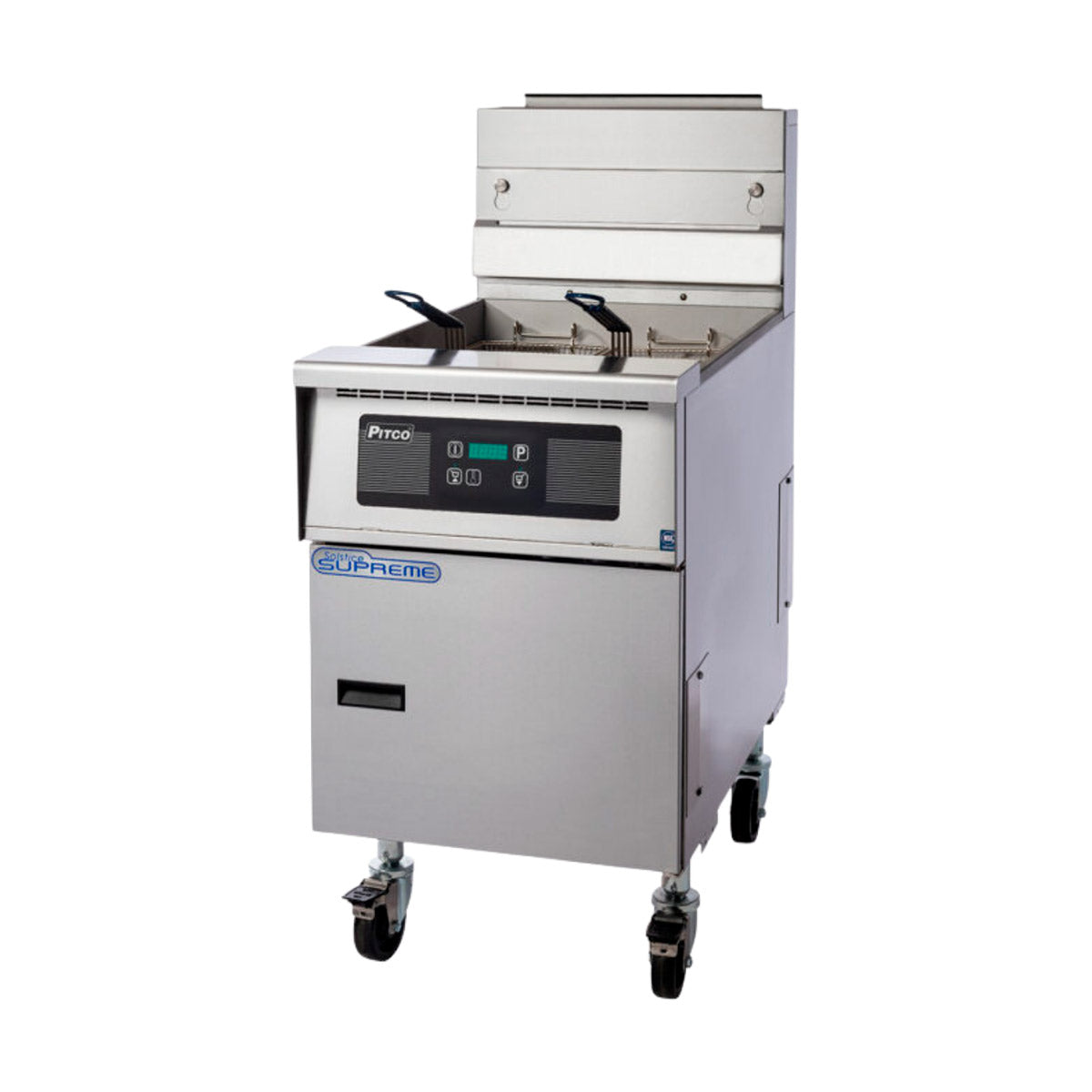 Pitco SSH75R 75-lb Commercial Gas Fryer β Solid State Controls