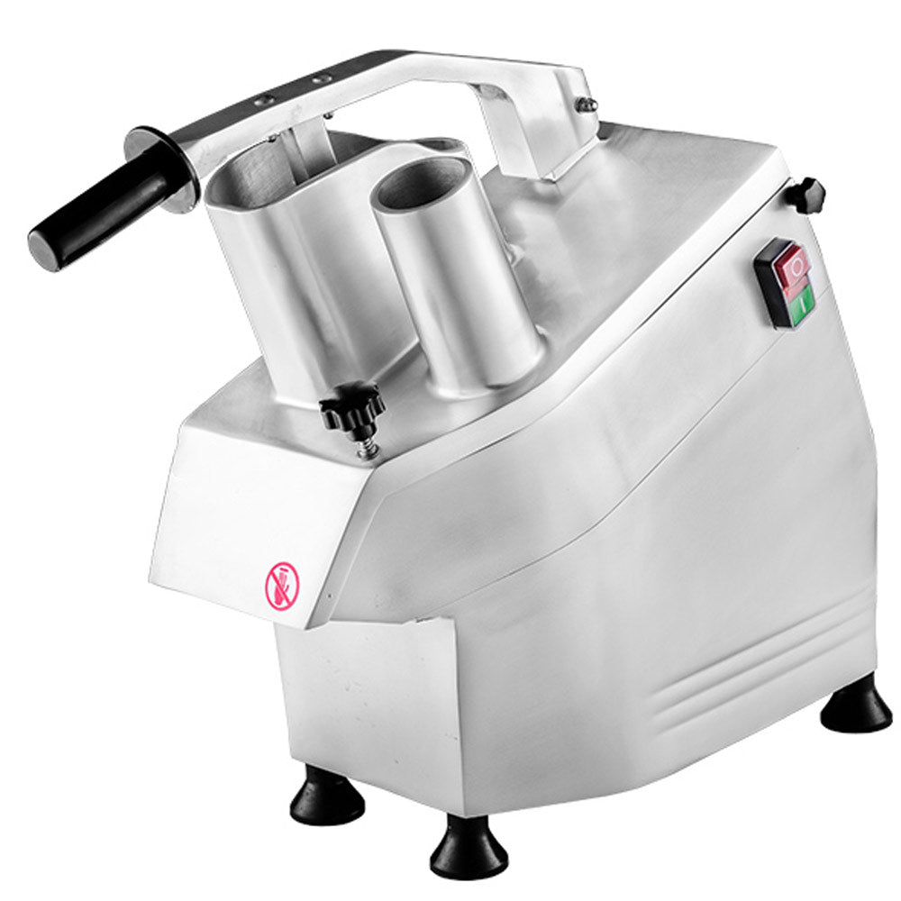 Prepline PLC-300 continuous feed vegetable cutter, front angle view