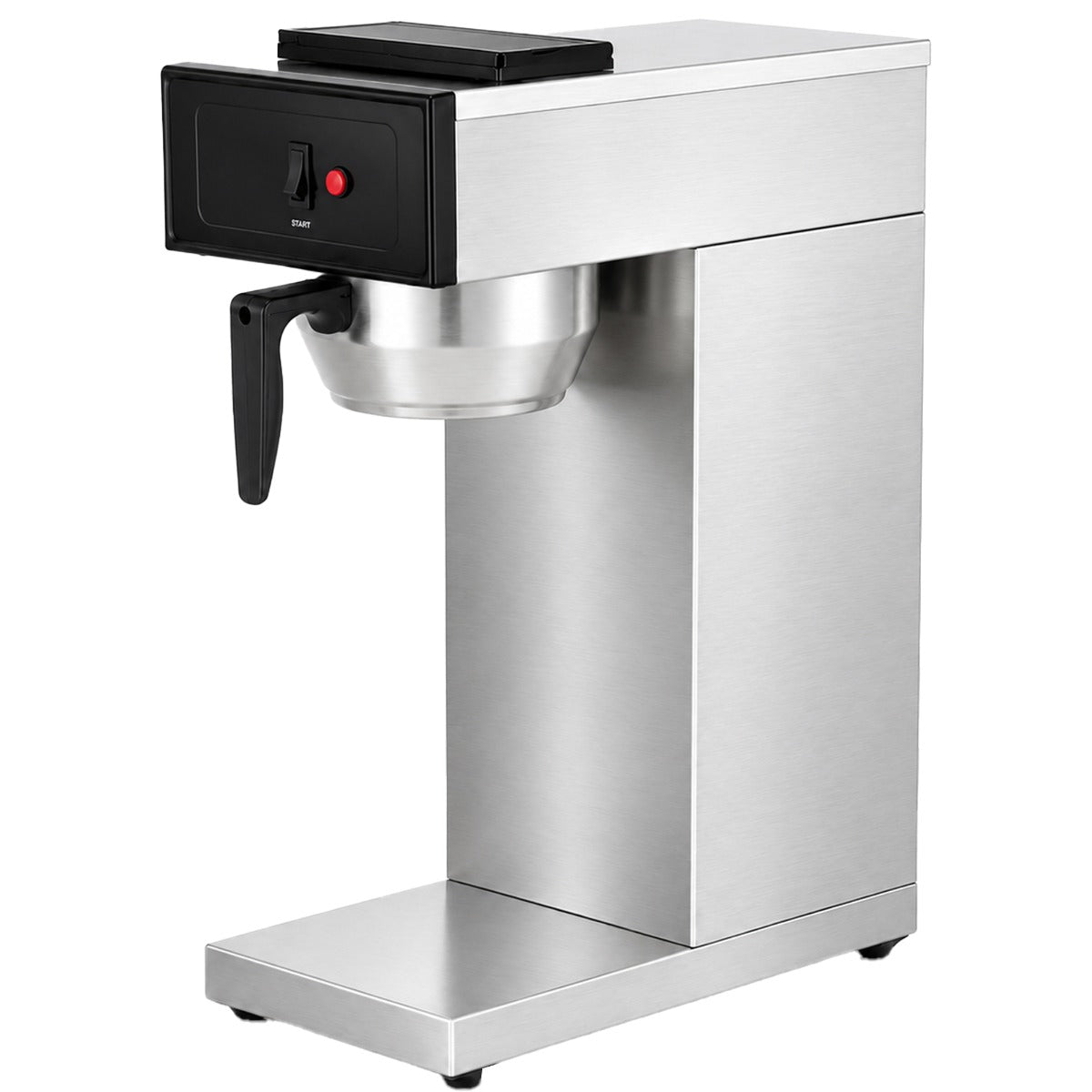Prepline CAFE-1P pourover airpot coffee brewer, angle view without airpot