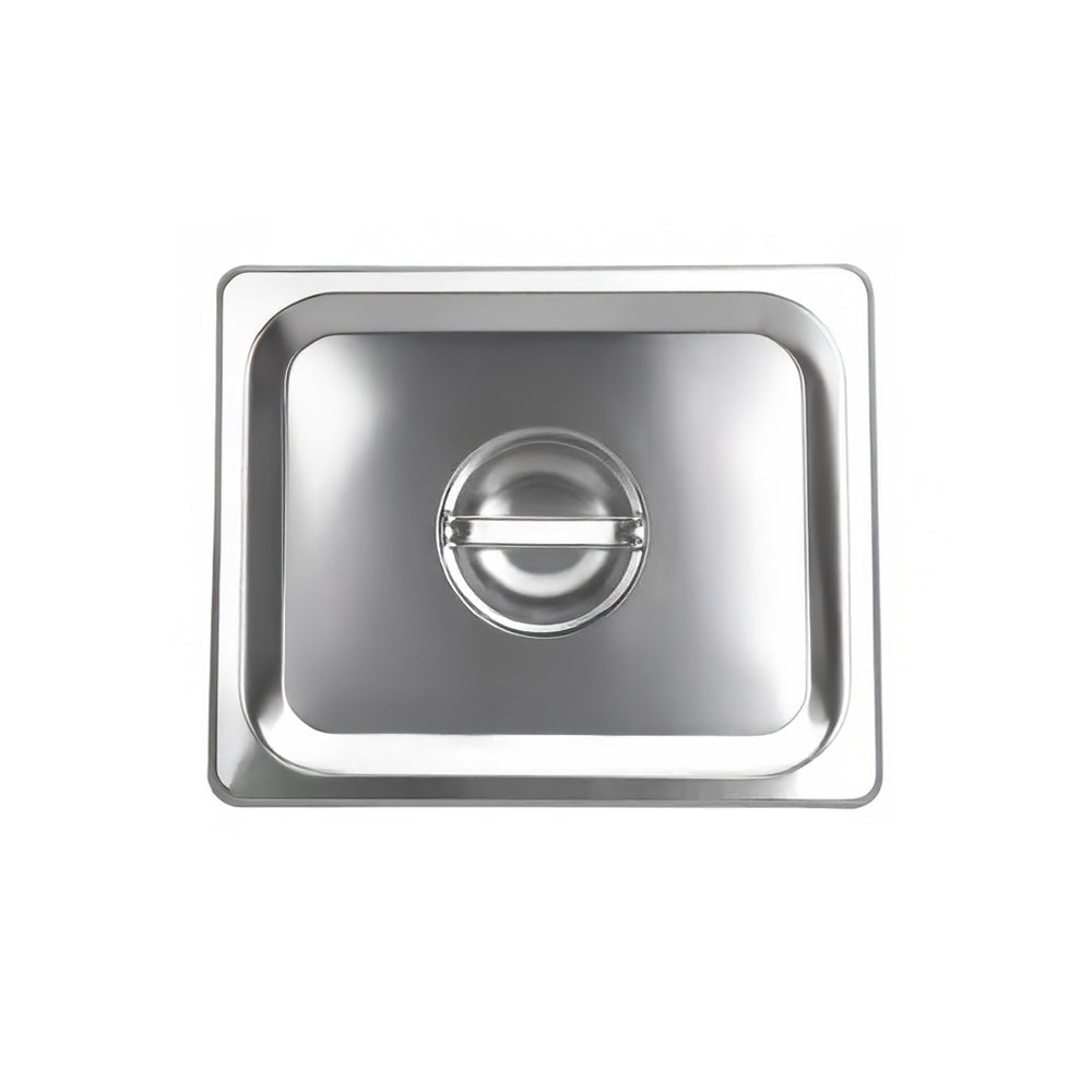 Prepline 1/6 Size Stainless Steel Solid Steam Table Pan Cover
