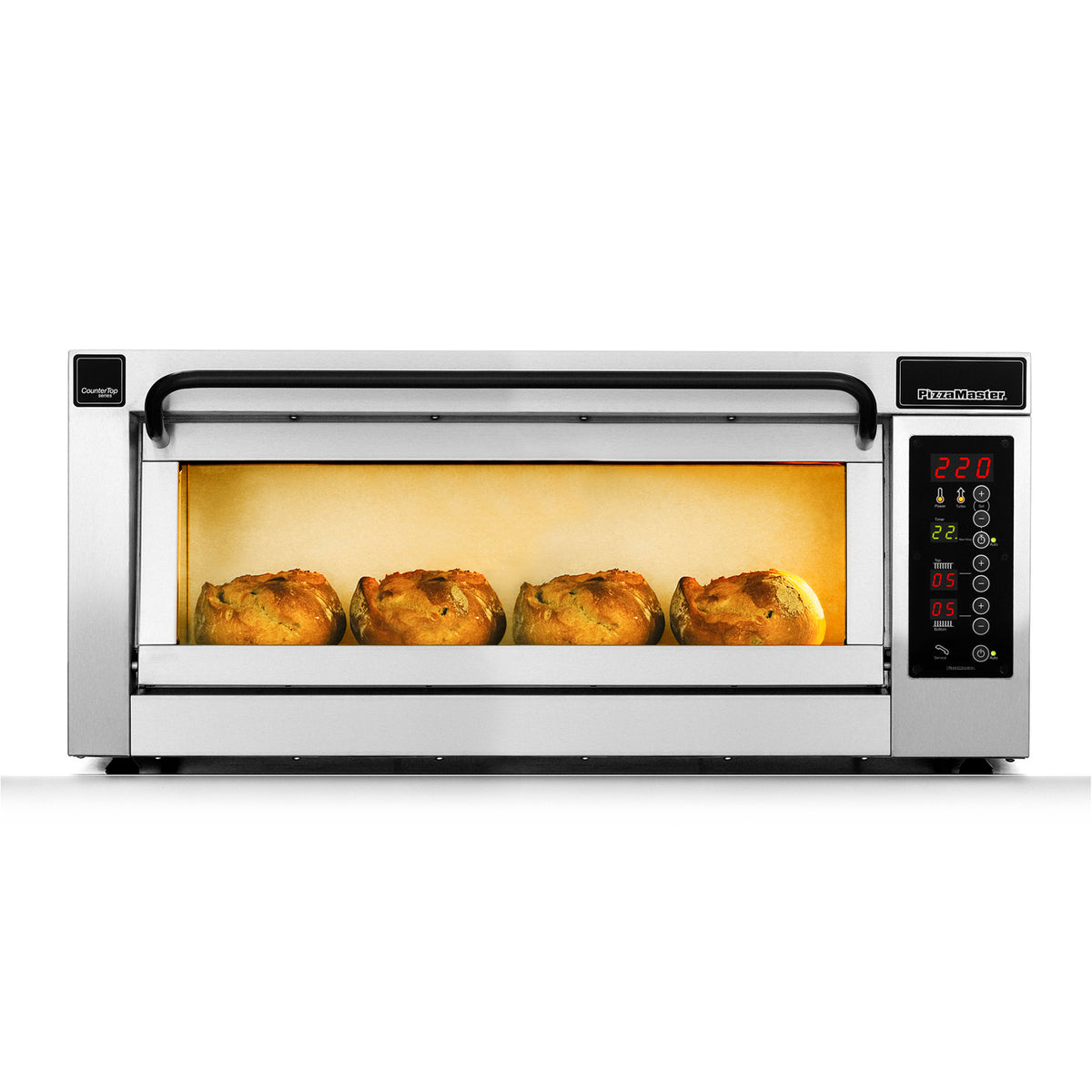 PizzaMaster PM 351ED-DW Countertop Electric Pizza Oven — 1 Deck, 37.4" Wide