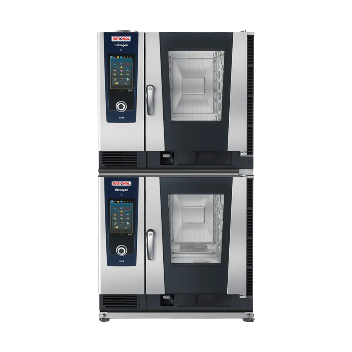 Rational 60.77.031 Combi-Duo stacking kit for iHexagon 6-half size on electric iCombi Pro or iCombi Classic