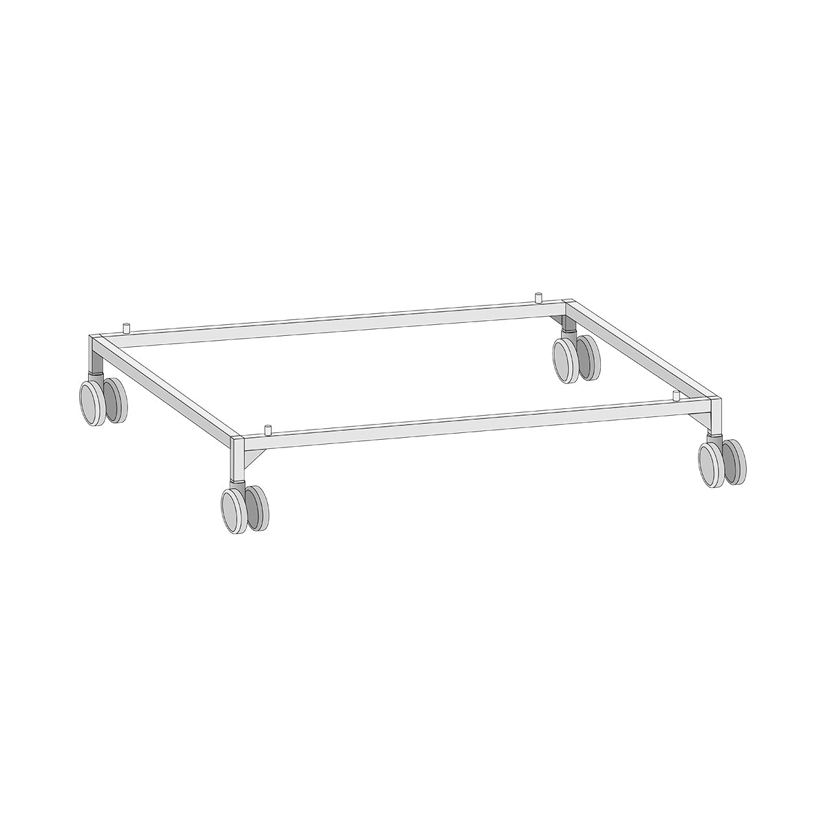 Rational 60.30.366 UG I Mobile Low Oven Stand