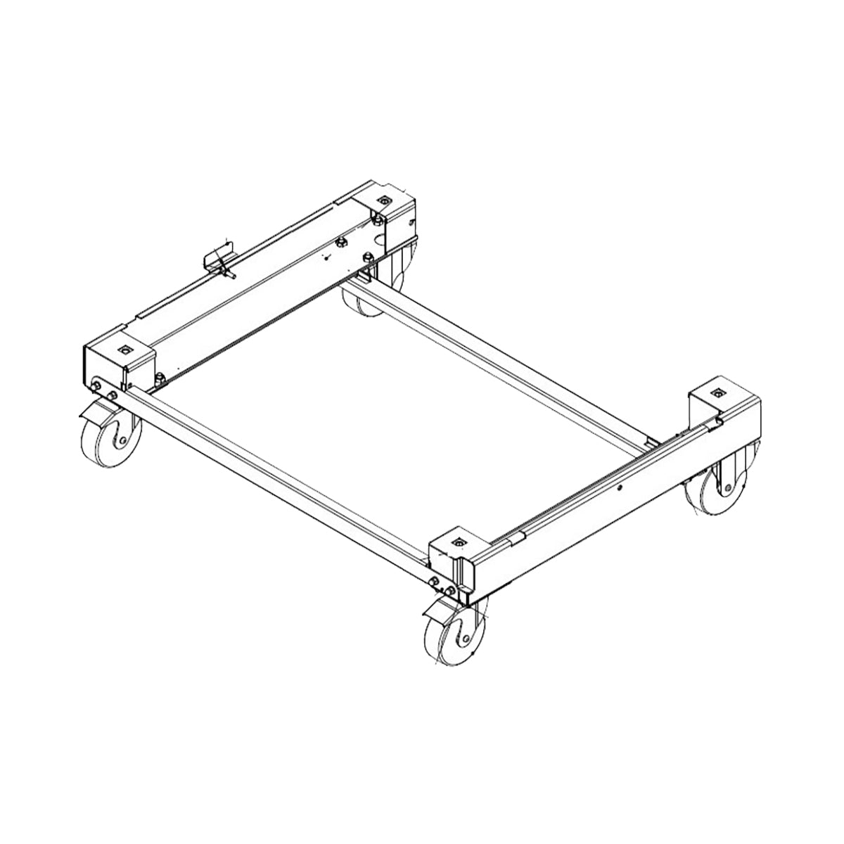 Rational 60.60.968 Mobile Undercarriage