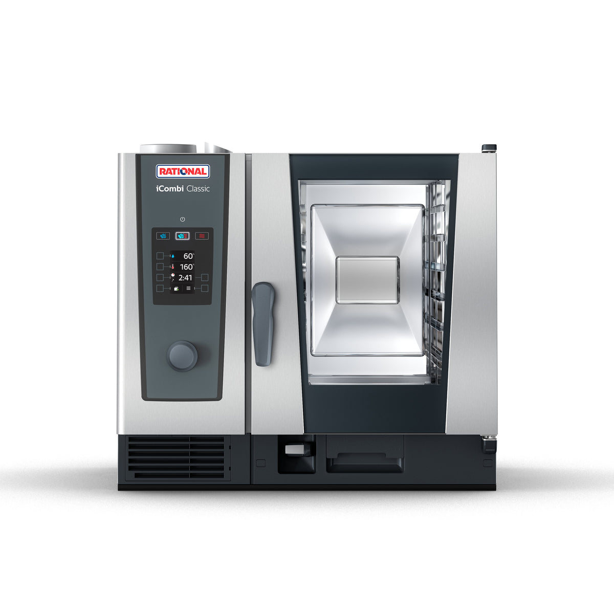 Rational ICC 6-HALF E 208/240V 1 PH (PKGSINGLE) iCombi Classic Electric Combi Oven Package