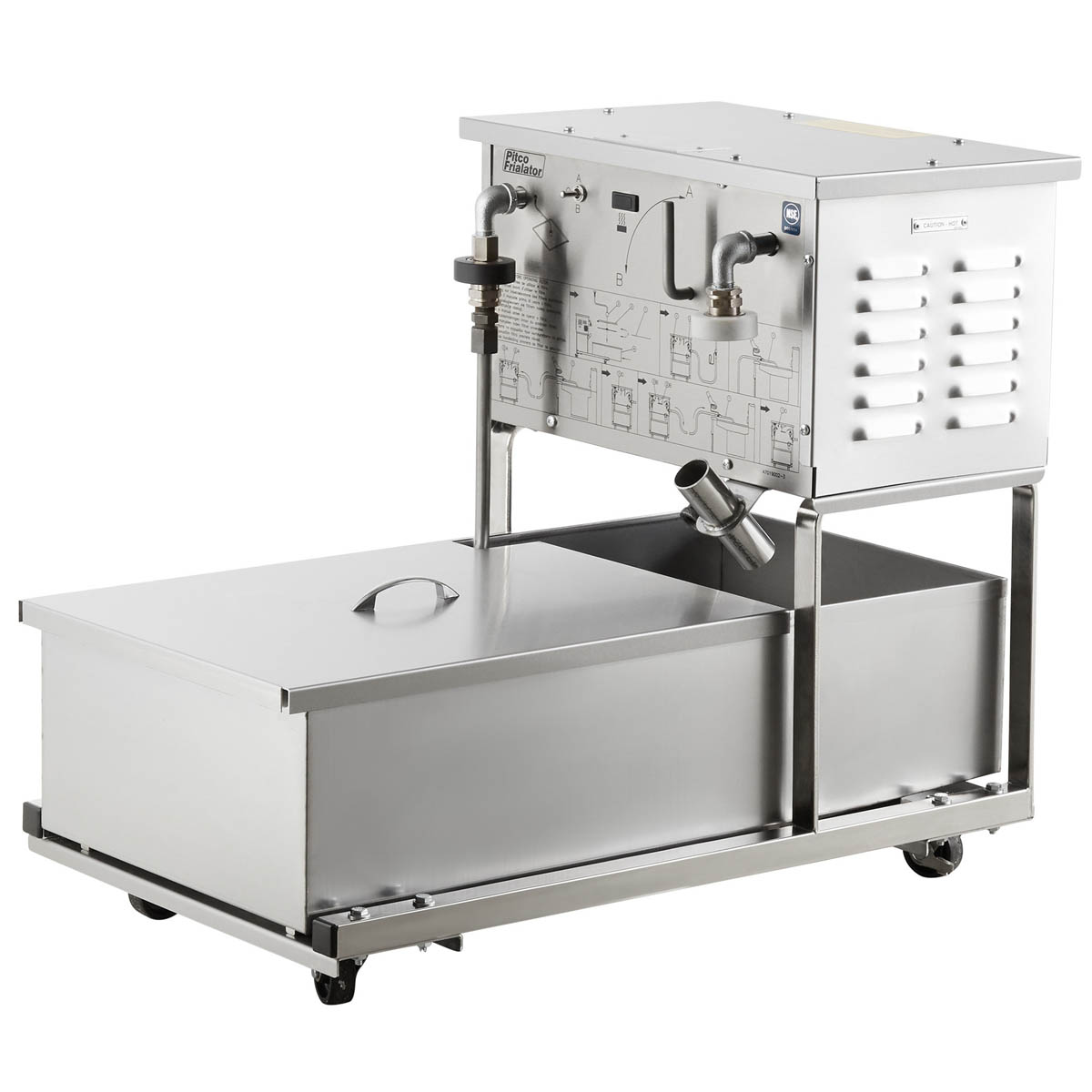 Pitco RP14 55-lb Portable Fryer Oil Filter