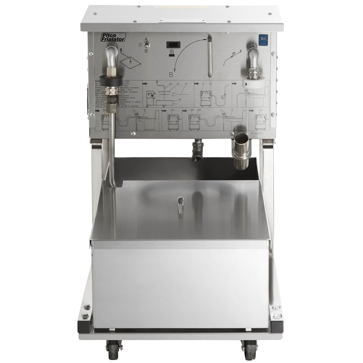 Pitco RP14 55-lb Portable Fryer Oil Filter