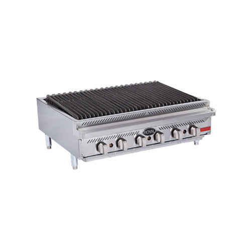 Royal Range RDRB series countertop radiant charbroiler, front angle view (representative image)