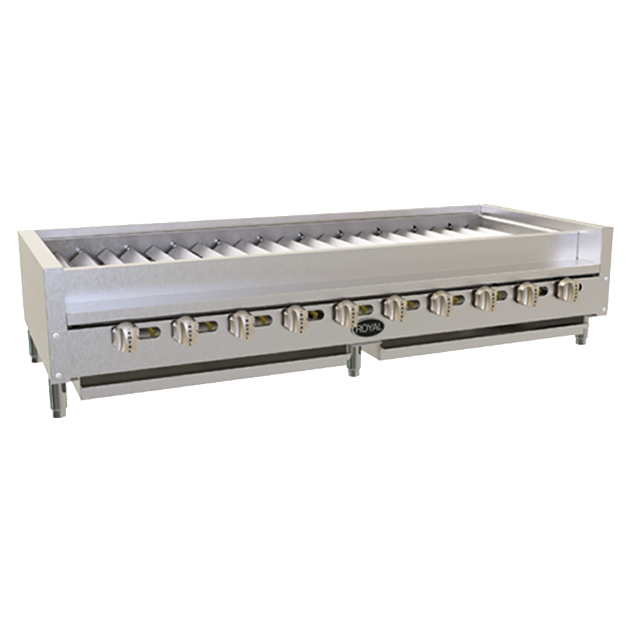 Royal Range RSKTB-60 snack kabob broiler, front angle view