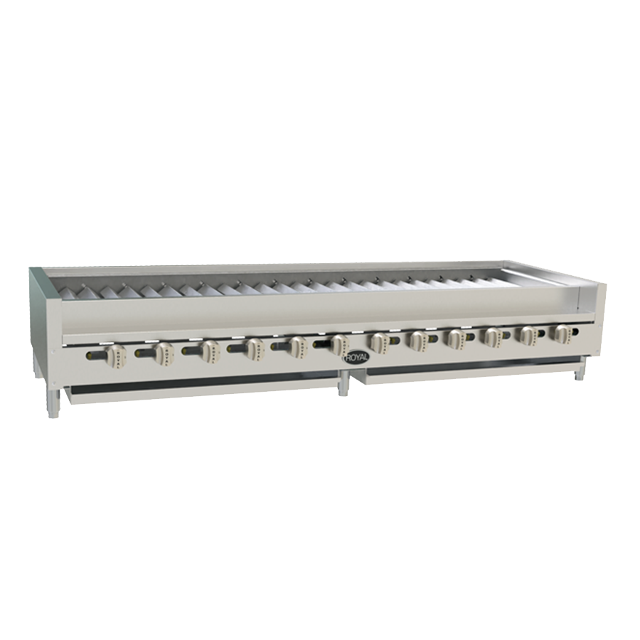 Royal Range RSKTB-72 snack kabob broiler, front angle view