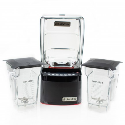 Blendtec S885C2901-B1GB1A Commercial Stealth 885 Blender w/ 2 FourSide Jars