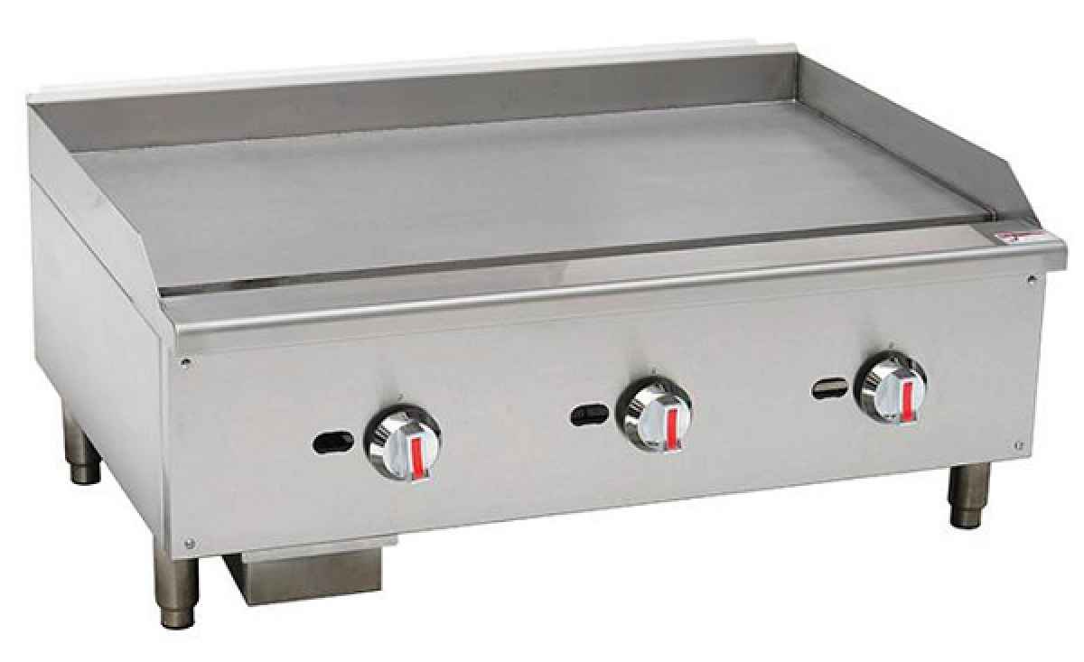 Sapphire SE-CG48 NG/LP Countertop Gas Griddle β 48" Wide