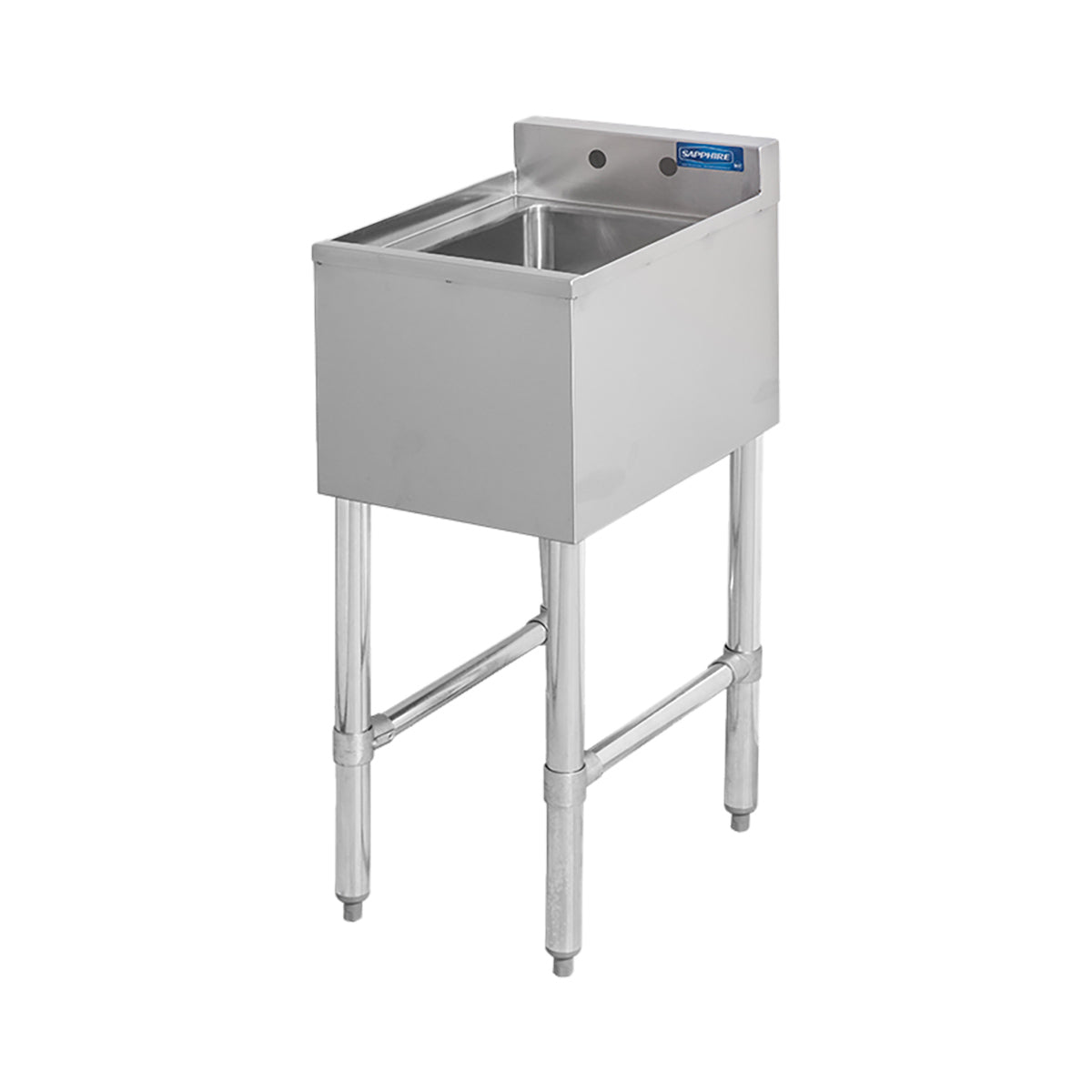Sapphire SMBS-1 Underbar Sink β 14" Wide β No Drainboards