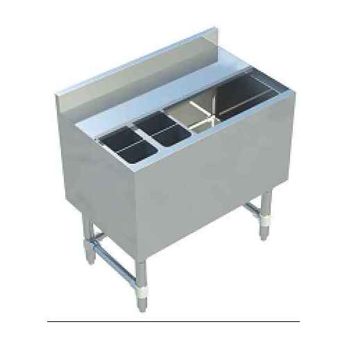 Sapphire SMIB-1830CP7 Insulated Underbar Ice Bin β 30" Wide, 7-Circuit Cold Plate
