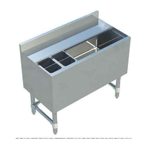 Sapphire SMIB-1836CP7 Insulated Underbar Ice Bin β 36" Wide, 7-Circuit Cold Plate