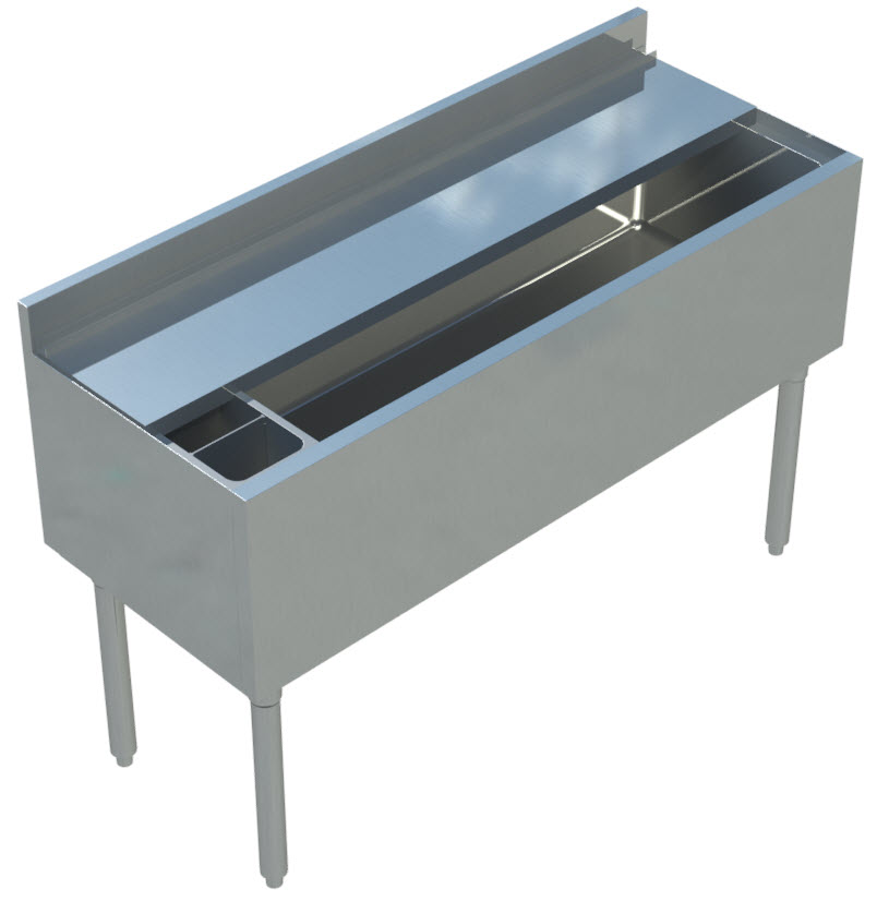 Sapphire SMIB-1848 Insulated Underbar Ice Bin β 48" Wide
