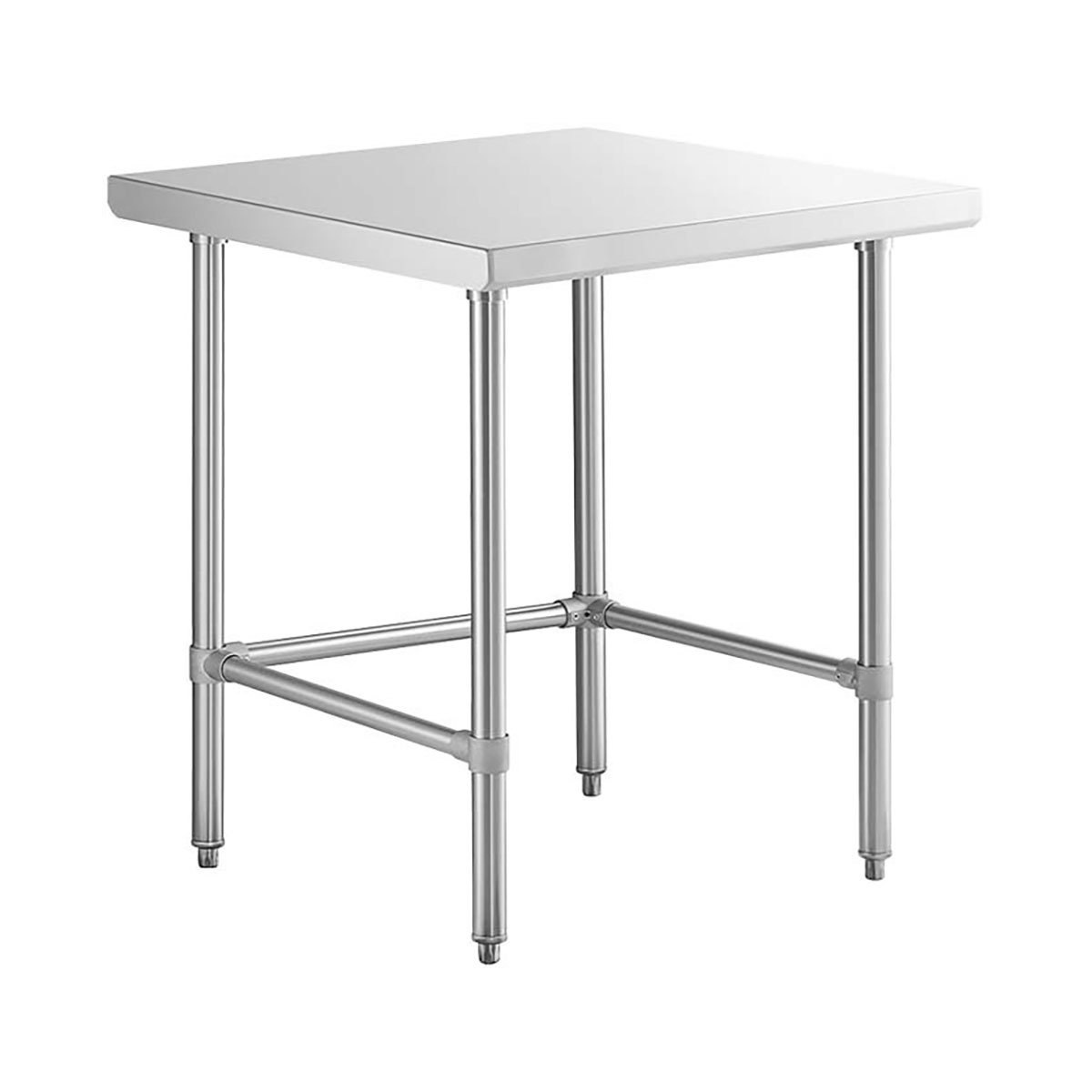Sapphire SMTEO-1430S Stainless Steel Work Table β 30" x 14", Flat Top, Open Base