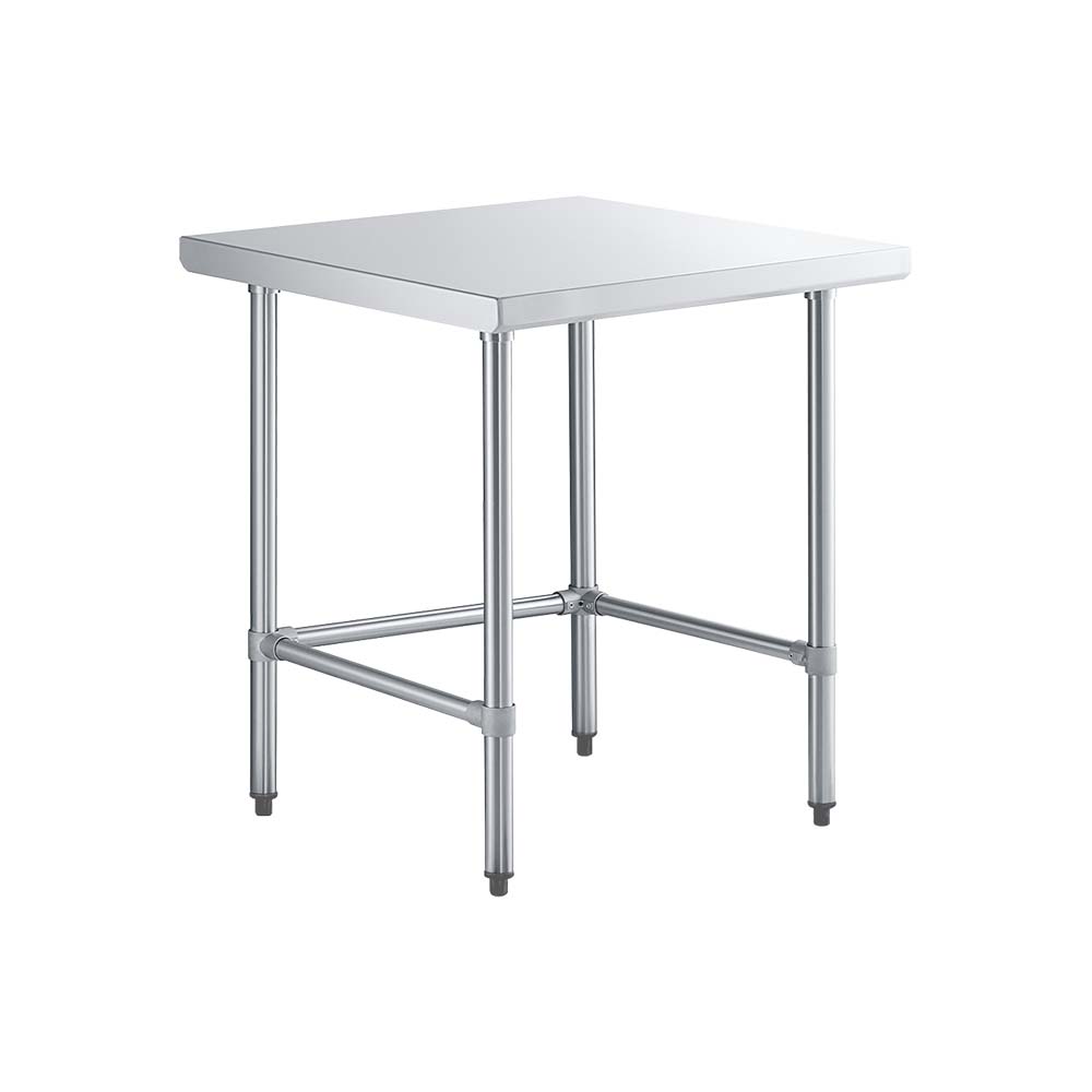 Sapphire SMTEO-3024G Stainless Steel Work Table β 24" x 30", Flat Top, Open Base