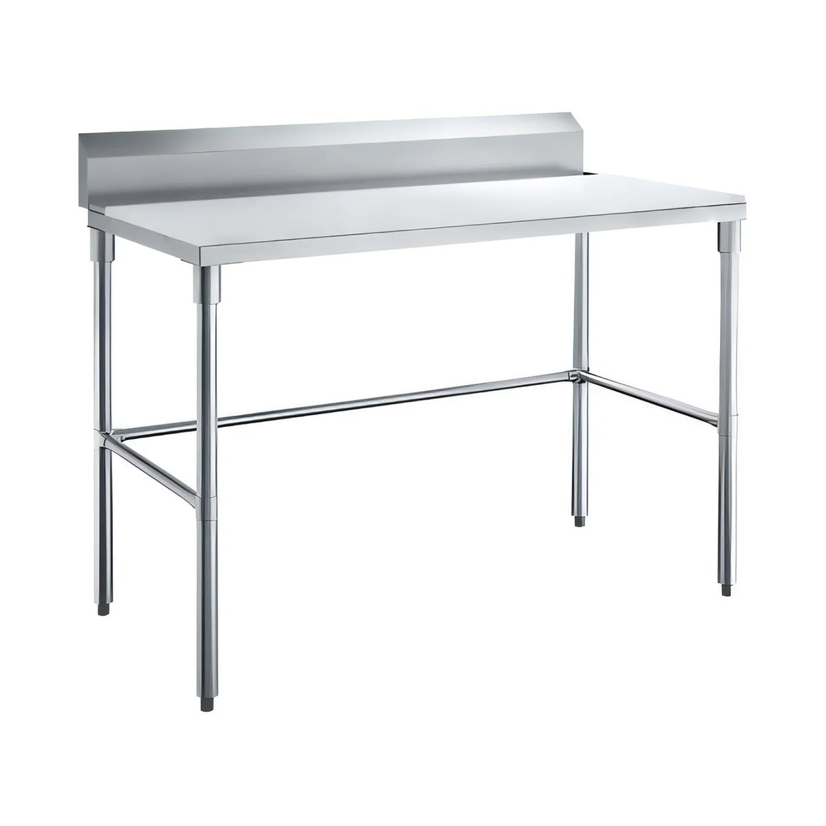 Sapphire SMTEOB-3030G Stainless Steel Work Table β 30" x 30", 5" Backsplash, Open Base