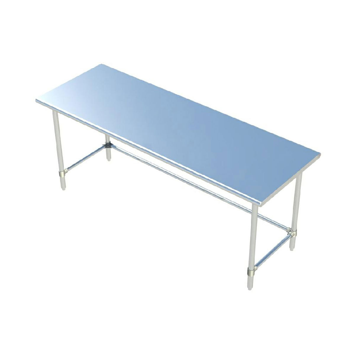 Sapphire SMTO-3030S Stainless Steel Work Table β 30" x 30", Flat Top, Open Base