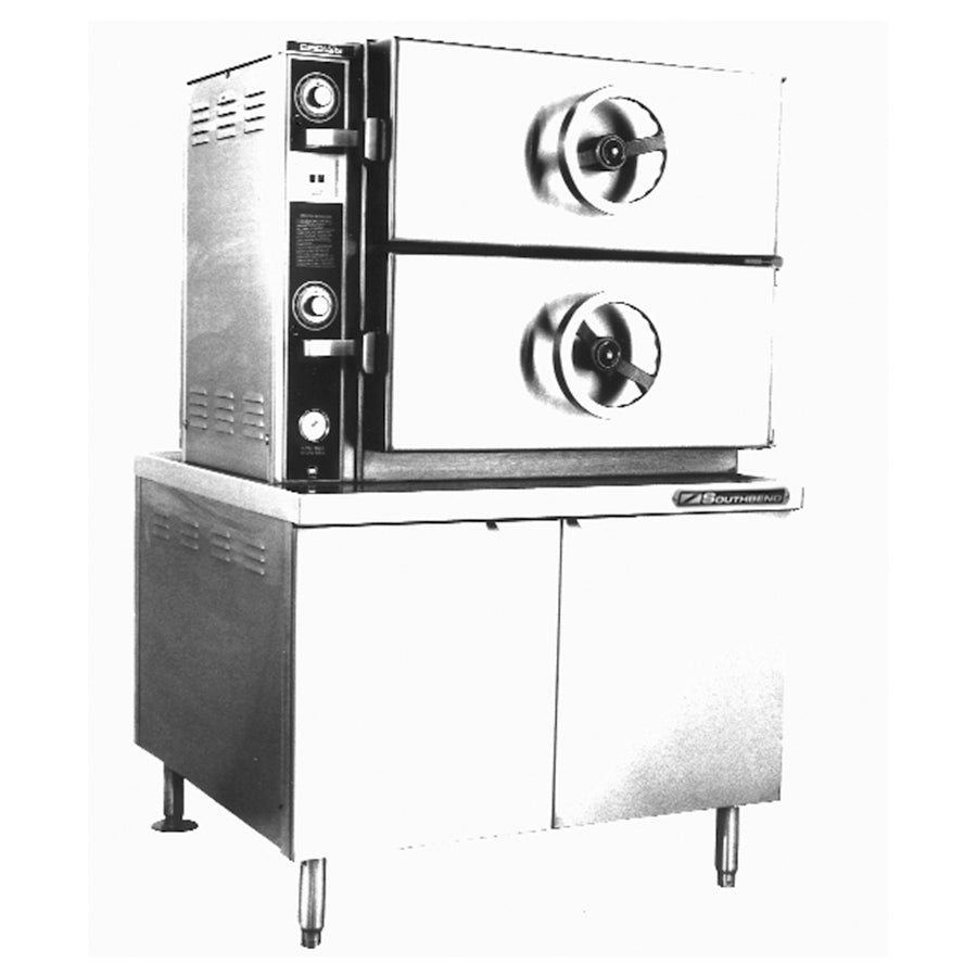 Southbend EDA-2S Commercial Pressure Steamer — manual controls