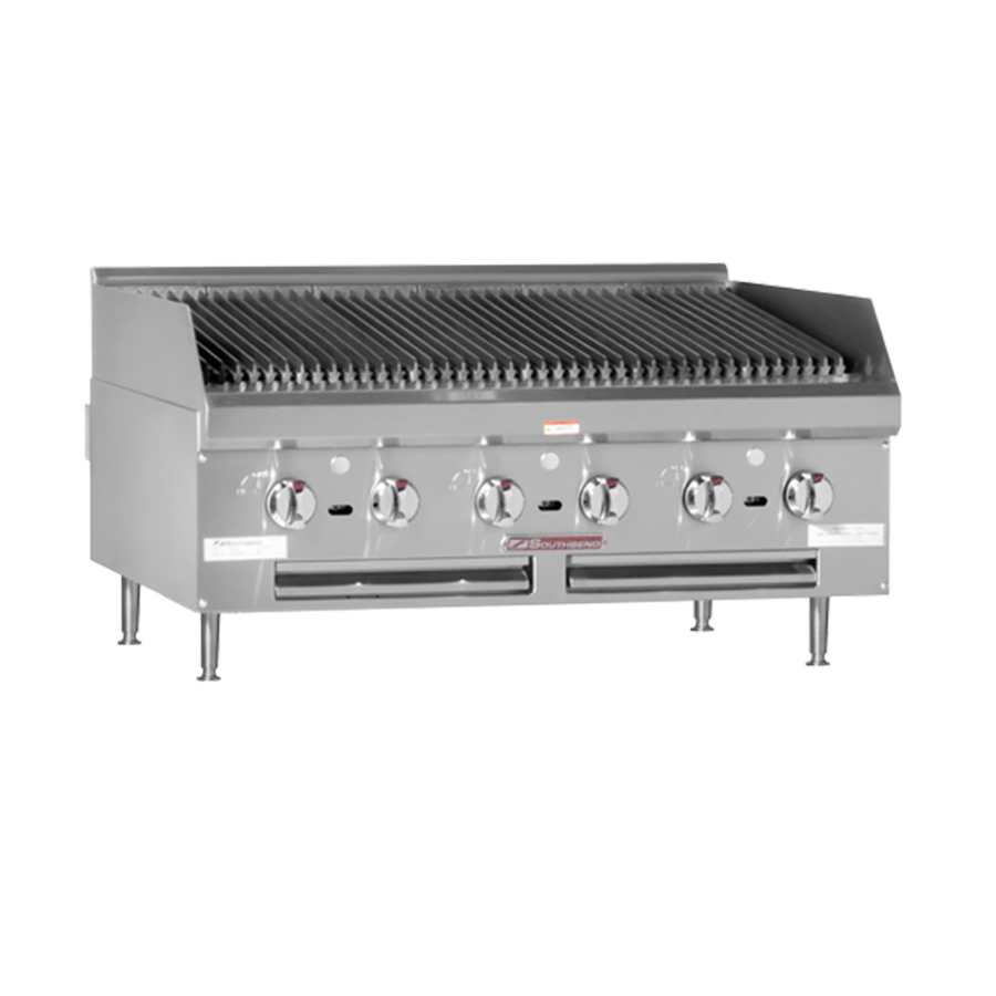 Southbend HDCL-12 12-Inch Commercial Gas Charbroiler β 2 burners, manual controls
