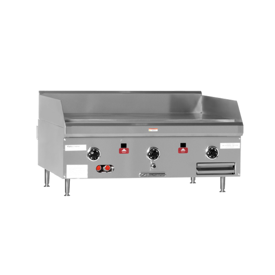 Southbend HDG-36-30 36-Inch Commercial Gas Griddle — thermostatic controls