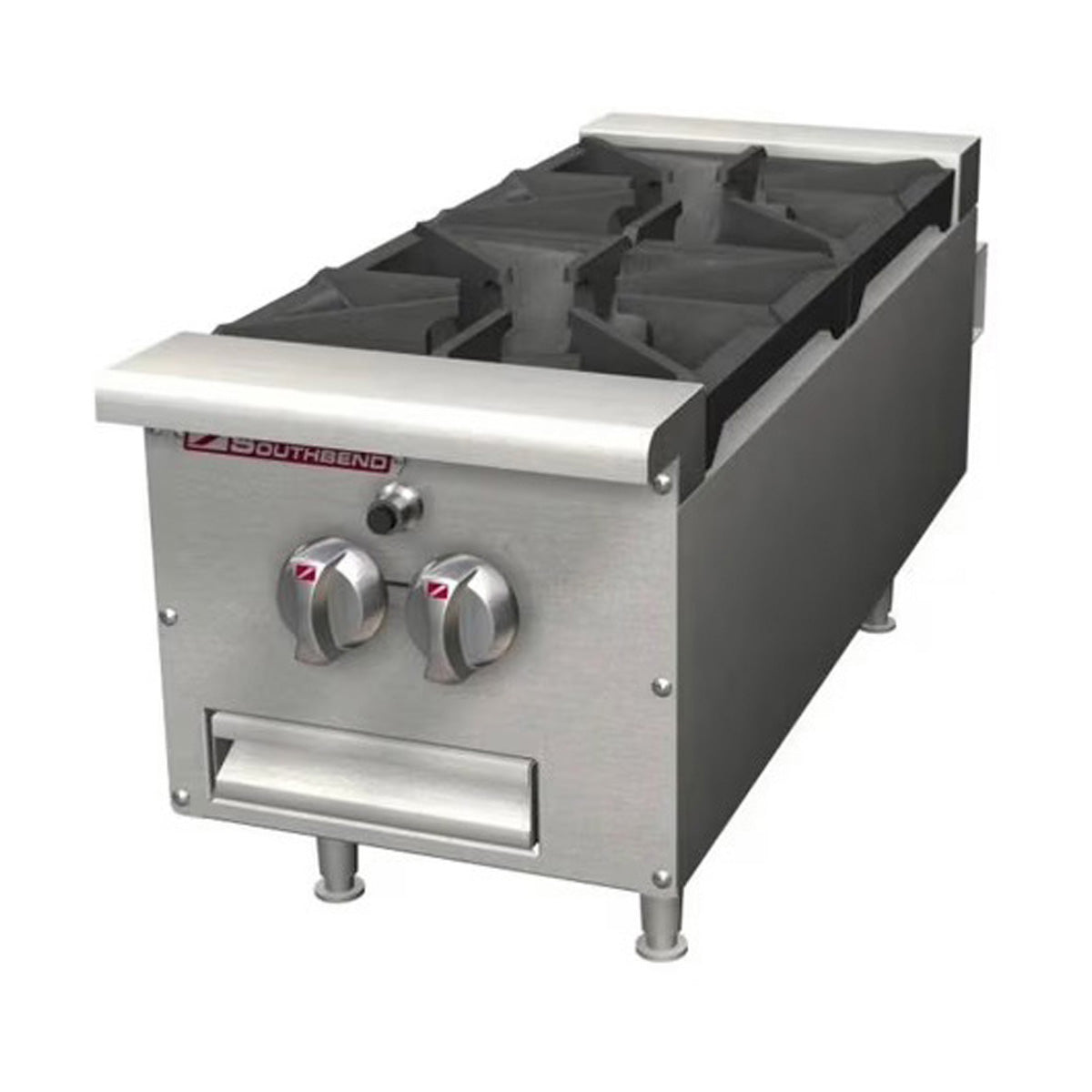 Southbend HDO-12 12-Inch Countertop Gas Hotplate — 2 burners