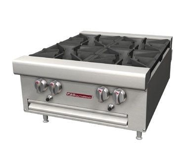 Southbend HDO-24 24-Inch Countertop Gas Hotplate — 4 burners