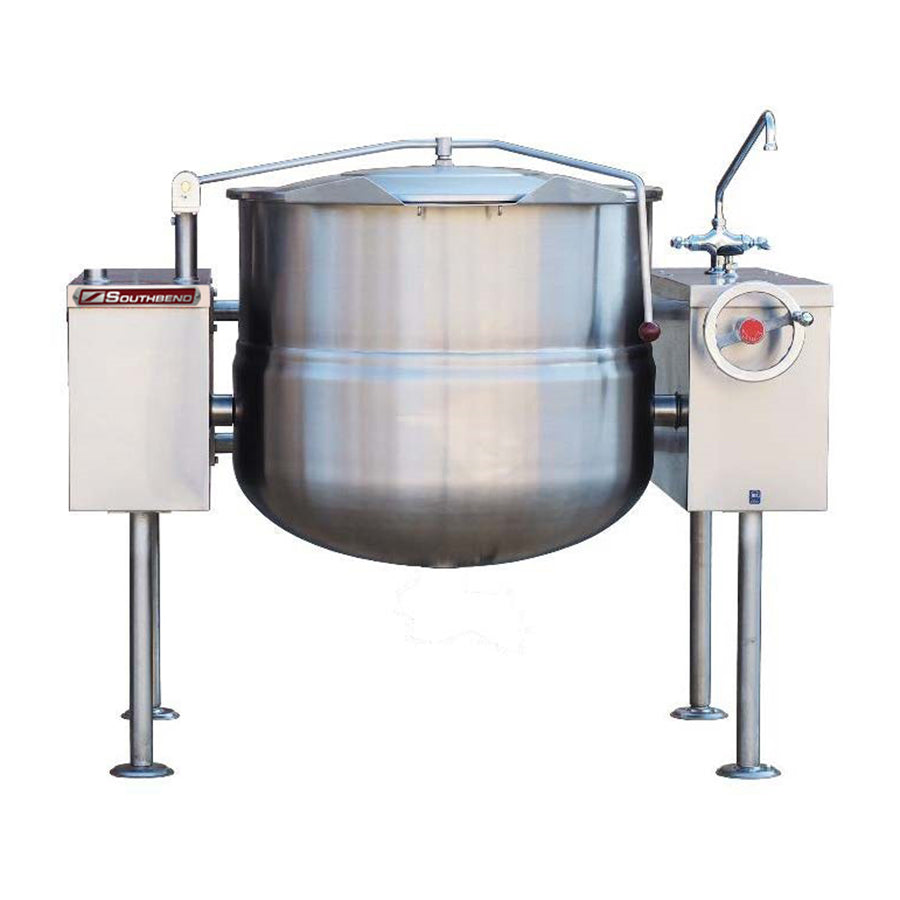Southbend KDLT-40TC Steam Kettle — manual tilt
