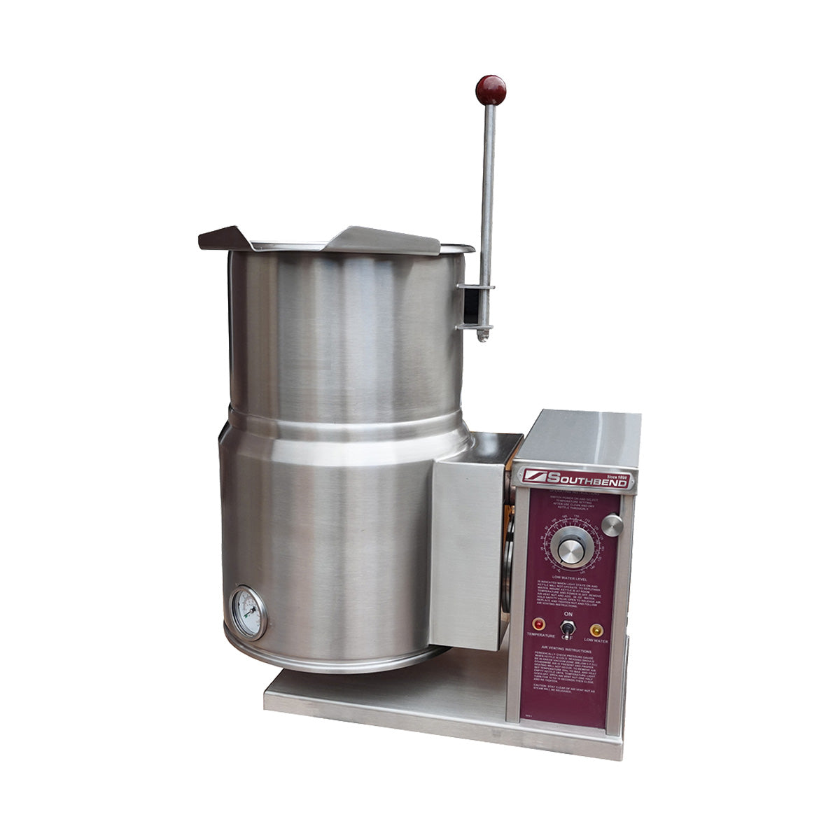 Southbend KECT-12 Electric Steam Kettle — arm