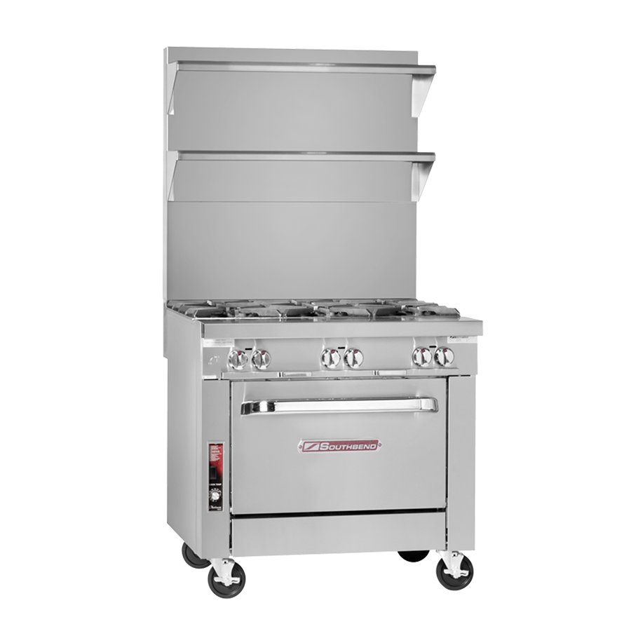 Southbend P12N-B-SU Platinum Heavy Duty Gas Range — 2 burners