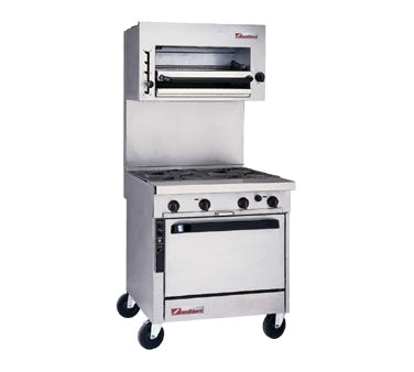 Southbend P32D-XX 32-Inch Commercial Gas Range — 4 burners, standard oven, manual control