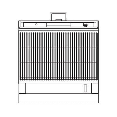 Southbend P36N-CCC 36-Inch Commercial Gas Range — manual control
