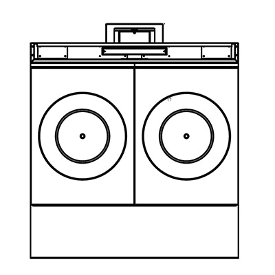 Southbend P36N-FF 36-Inch Commercial Gas Range — manual control